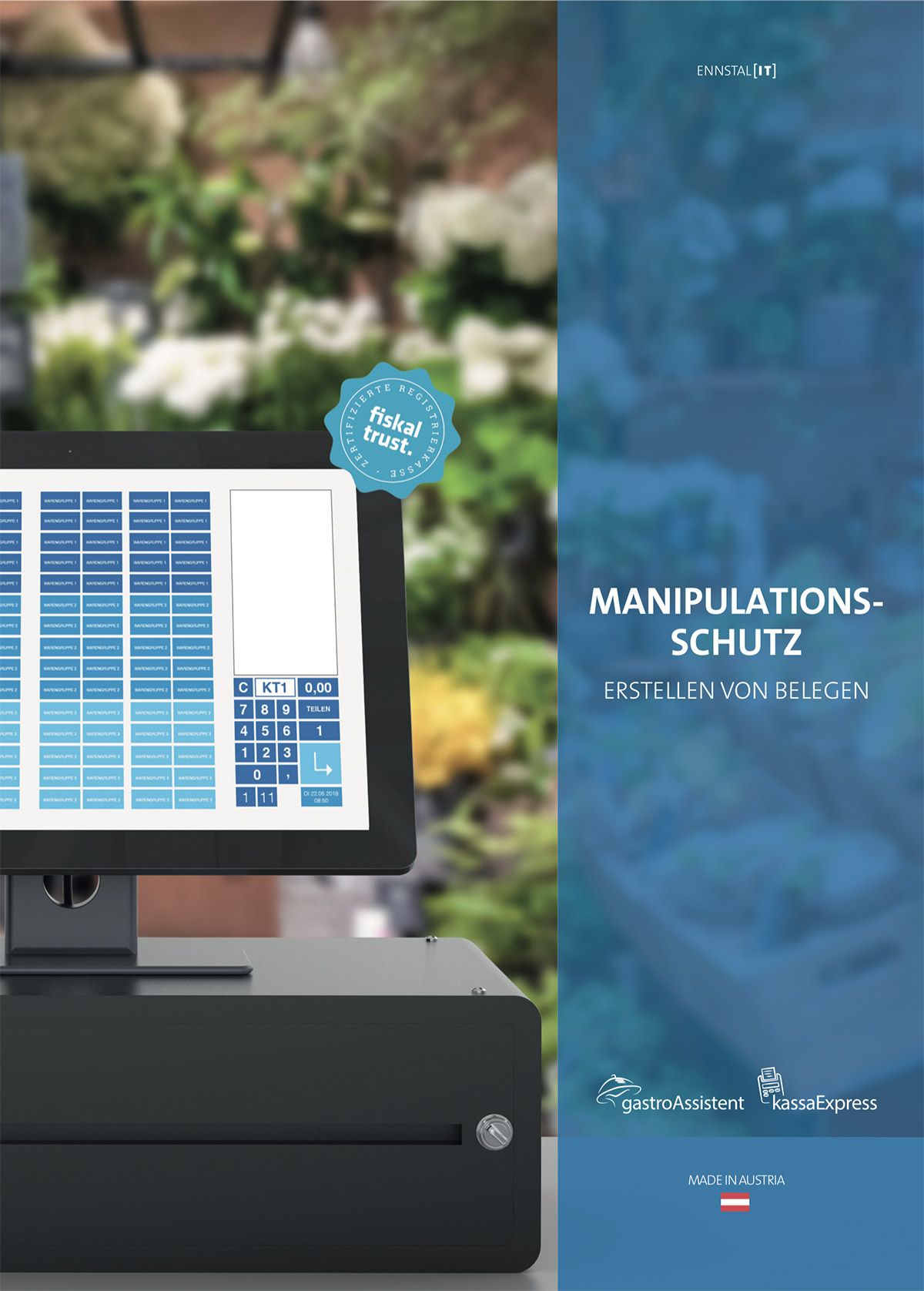 Manipulationsschutz gastroAssistent/kassaExpress